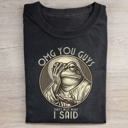 Magmoo That's Not What I Said Frog T-shirt