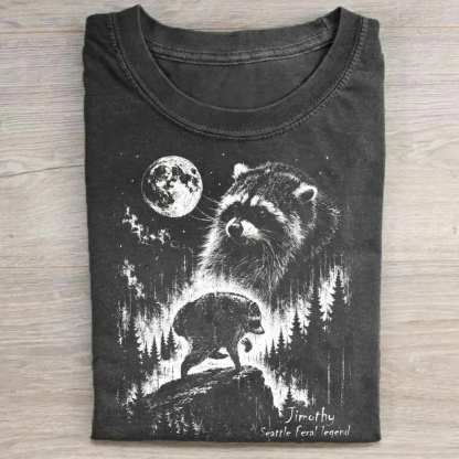 Magmoo Vintage Jimothy Raccoon T-shirt