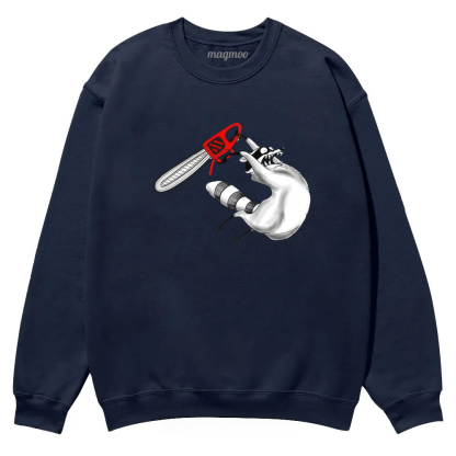 Magmoo Chainsaw Raccoon Classic T-shirt