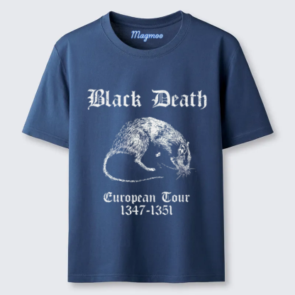 Magmoo Black Death European Tour T-shirt