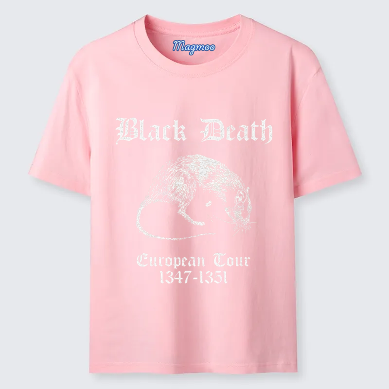 Magmoo Black Death European Tour T-shirt