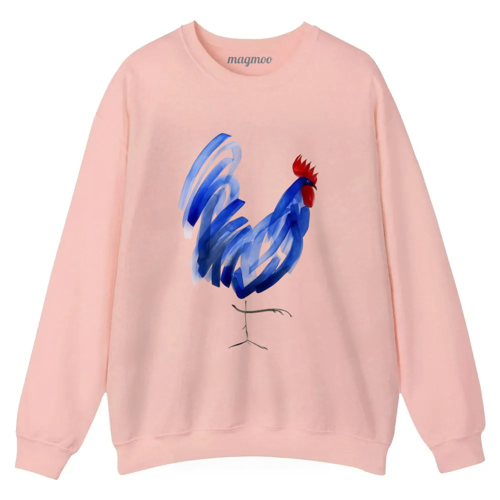 Magmoo Brushstroke Rooster Classic T-shirt