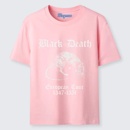 Magmoo Black Death European Tour T-shirt