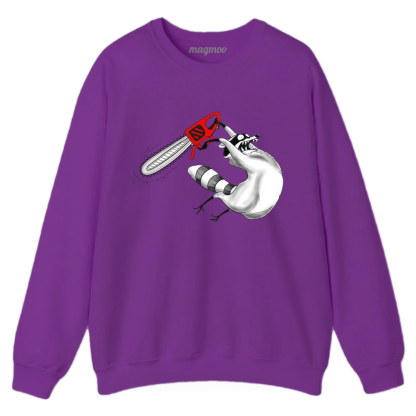 Magmoo Chainsaw Raccoon Classic T-shirt