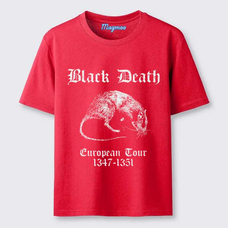 Magmoo Black Death European Tour T-shirt