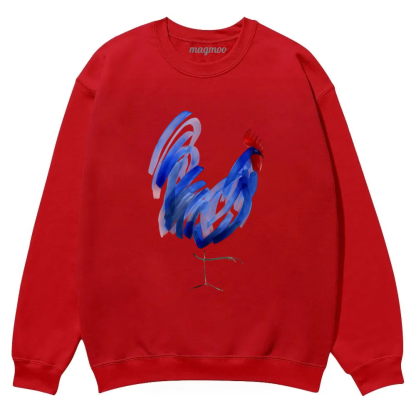 Magmoo Brushstroke Rooster Classic T-shirt