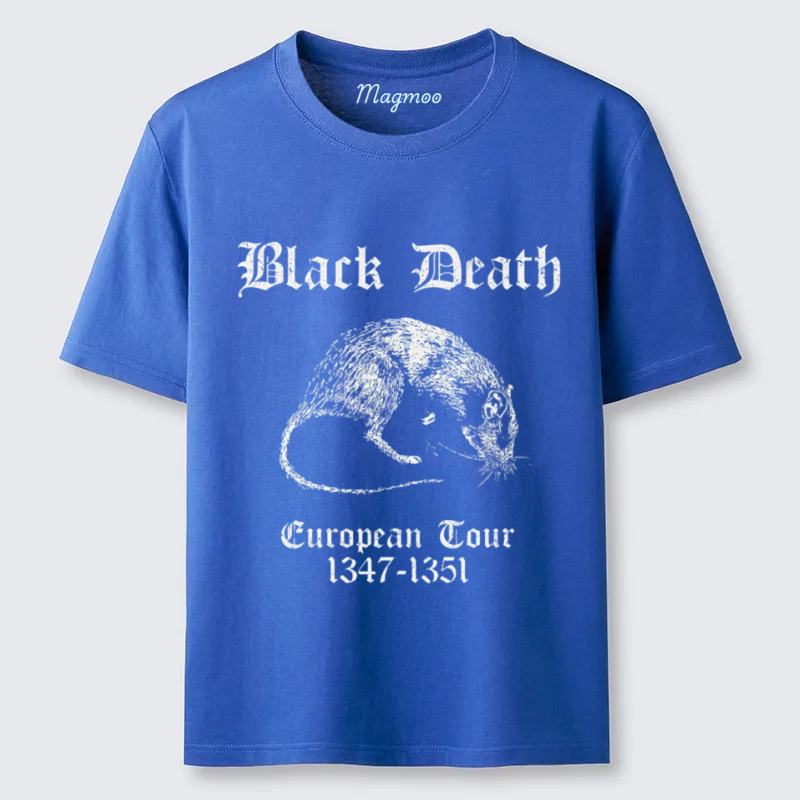 Magmoo Black Death European Tour T-shirt