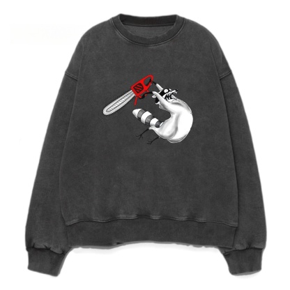 Magmoo Chainsaw Raccoon T-shirt Sweatshirt/ Hoodie