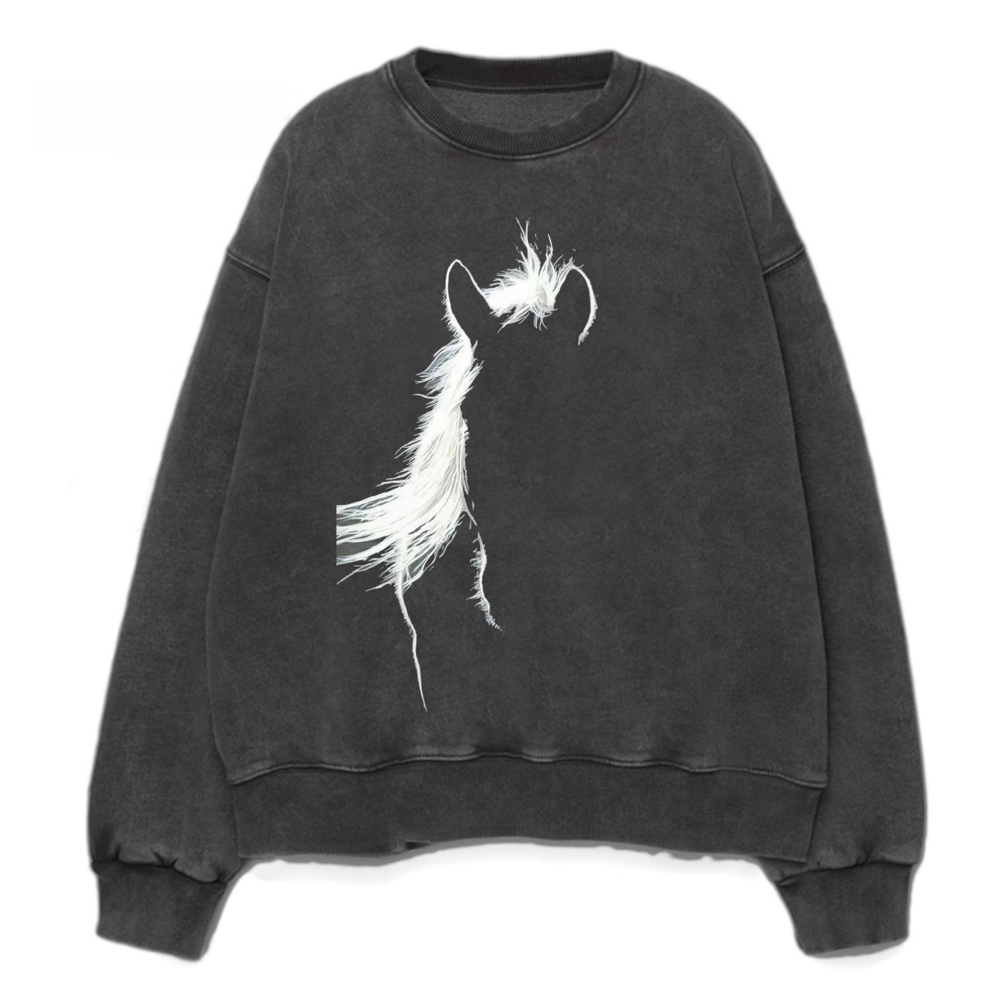 Magmoo White Mane Horse T-shirt/ Sweatshirt/ Hoodie
