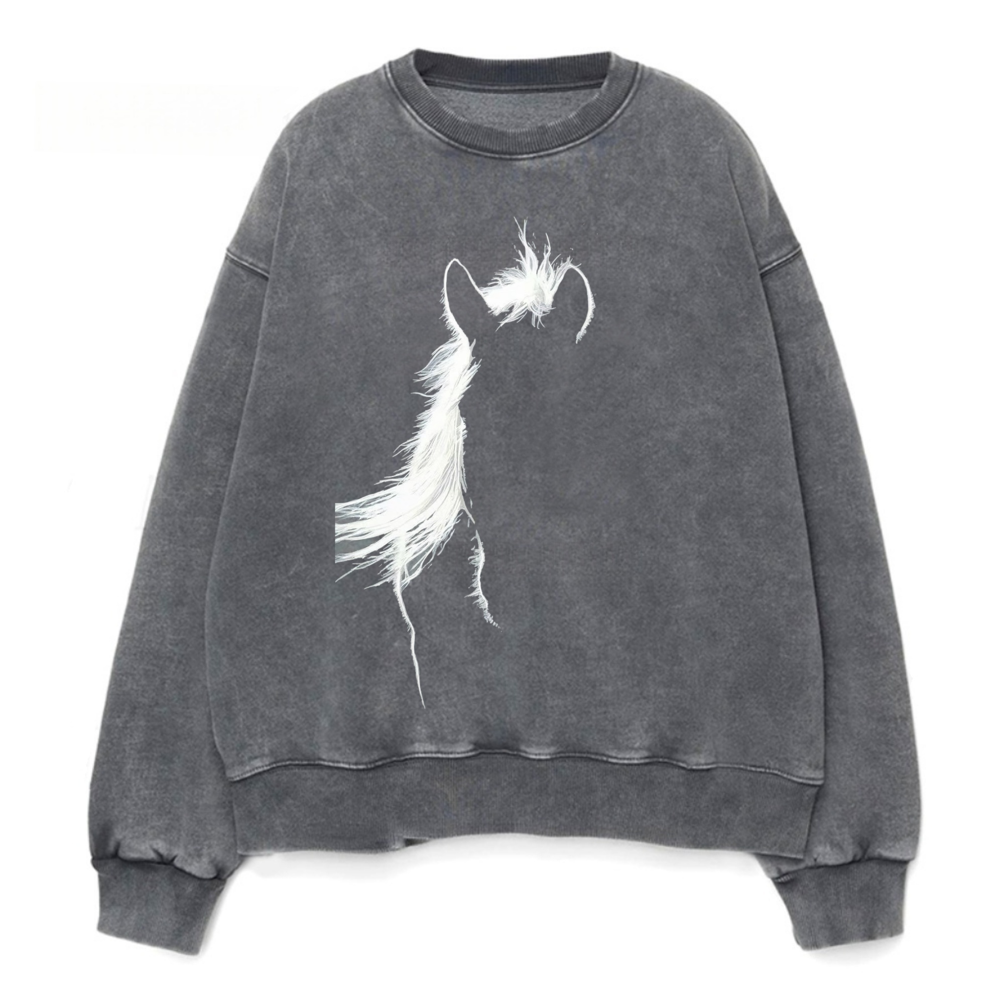 Magmoo White Mane Horse T-shirt/ Sweatshirt/ Hoodie