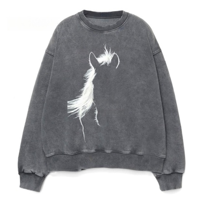 Magmoo White Mane Horse T-shirt/ Sweatshirt/ Hoodie