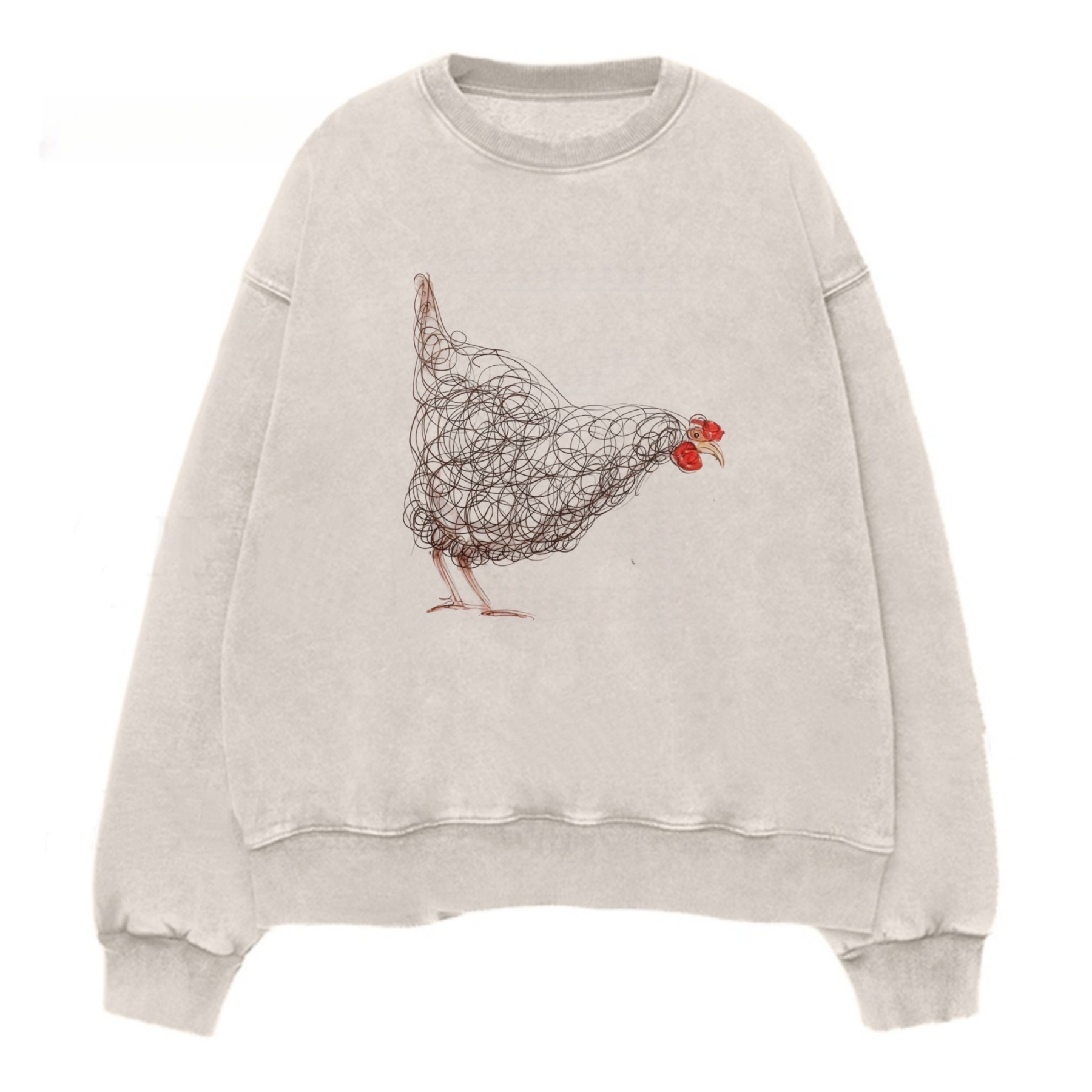 Magmoo Scribble Chicken T-shirt/ Sweatshirt/ Hoodie