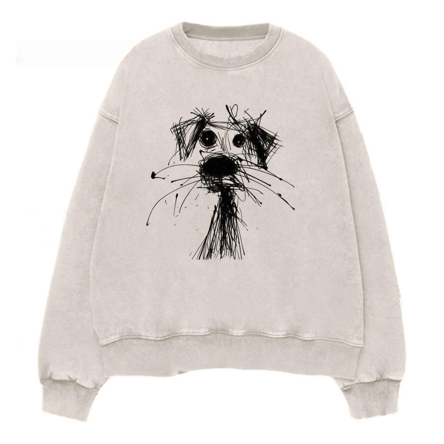 Magmoo Scribble Sketch Dog T-shirt/ Sweatshirt/ Hoodie