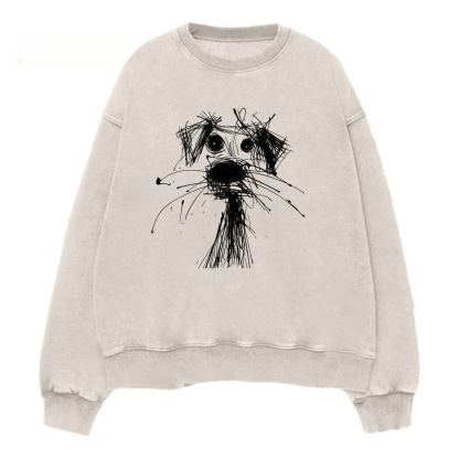 Magmoo Scribble Sketch Dog T-shirt/ Sweatshirt/ Hoodie