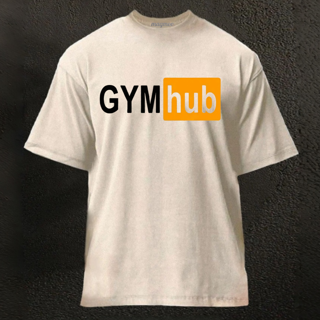 Magmoo Gym Hub Washed Gym Shirt