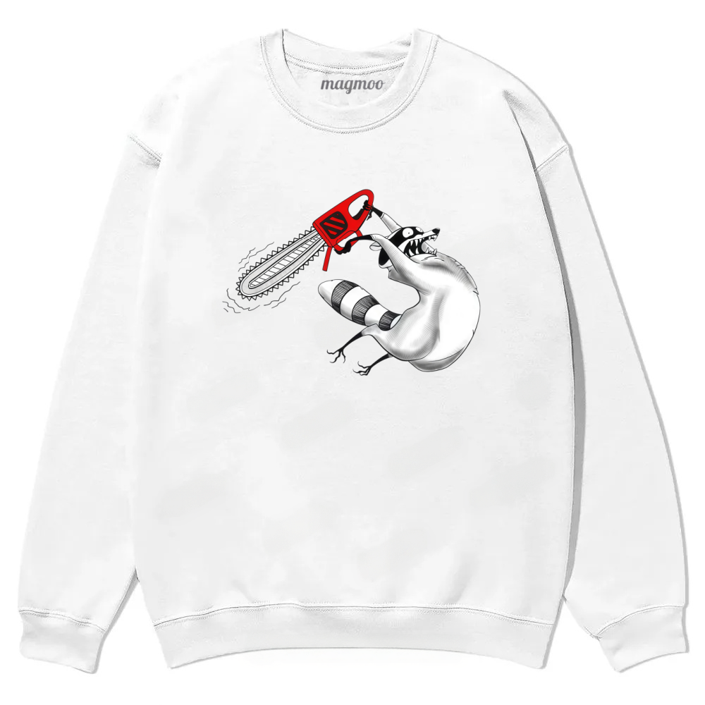 Magmoo Chainsaw Raccoon Classic T-shirt