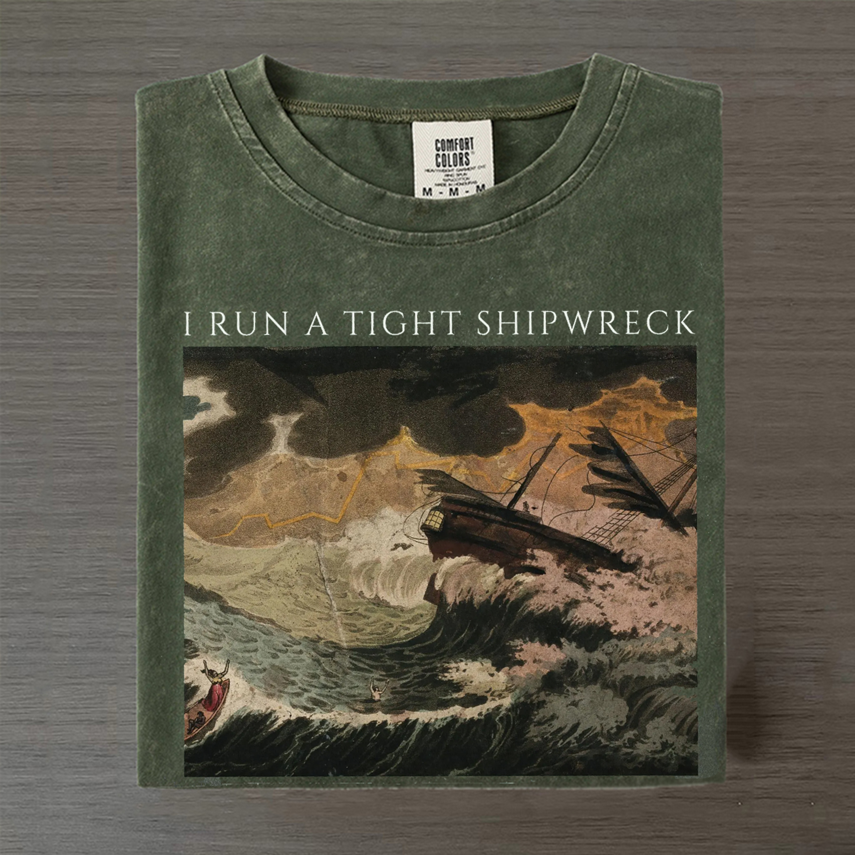 I Run A Tight Shipwreck T-shirt