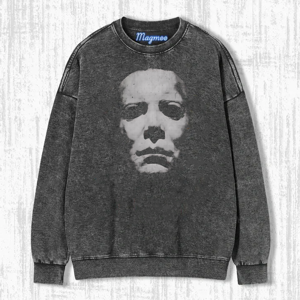 Retro Halloween Horror Movie Shirt-Magmoo