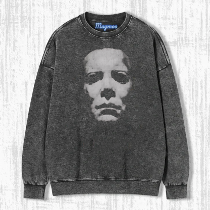 Retro Halloween Horror Movie Shirt-Magmoo