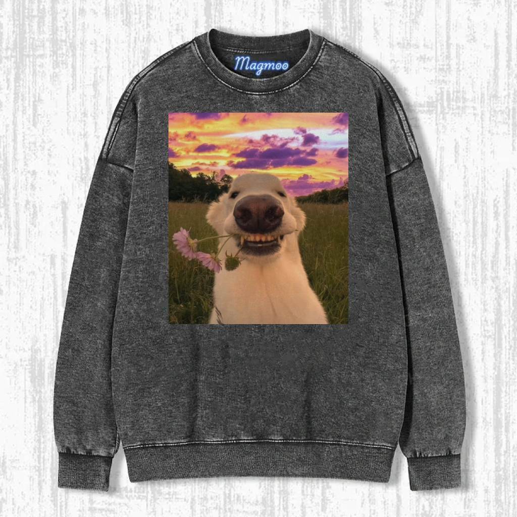 Funny Dog Smile T-Shirt-Magmoo
