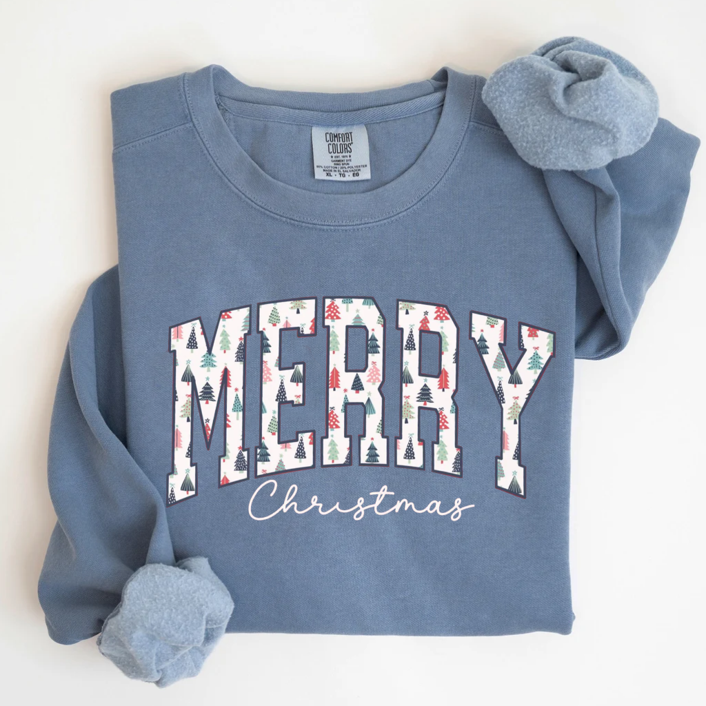 Comfort Colors Merry Christmas T-shirt