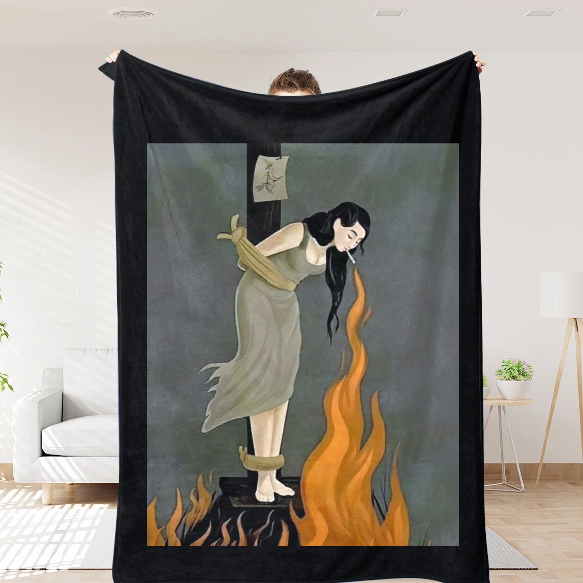 STAY CALM - Quilt Blanket-Magmoo