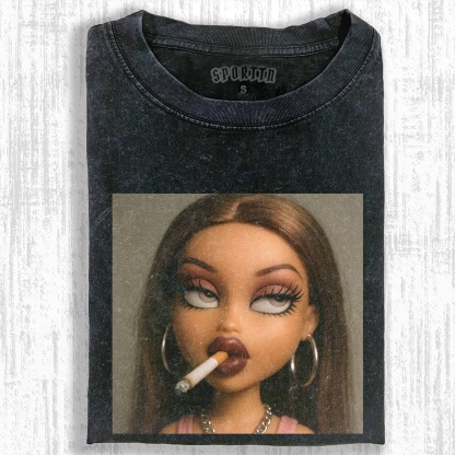 BRATZ GIRL MEME T-SHIRT-Magmoo