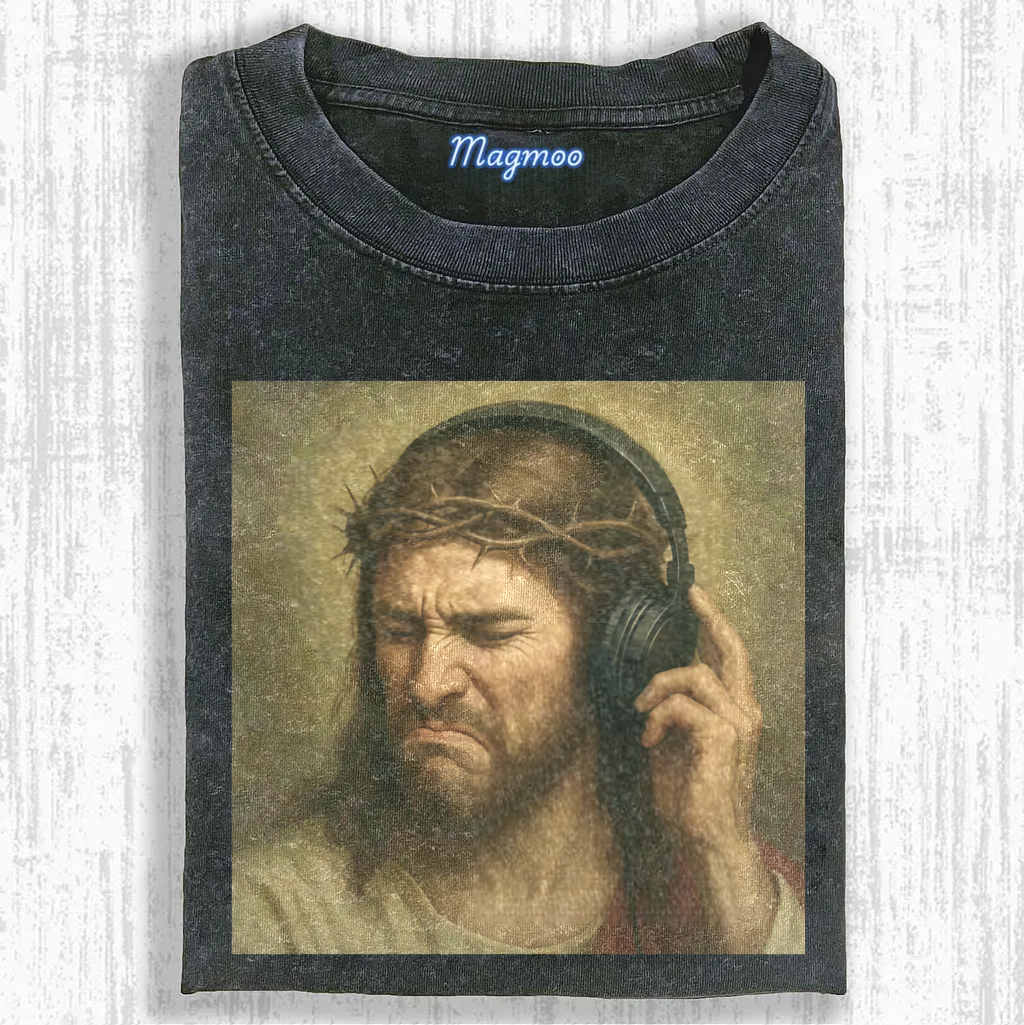 Vintage DJ Jesus T-shirt