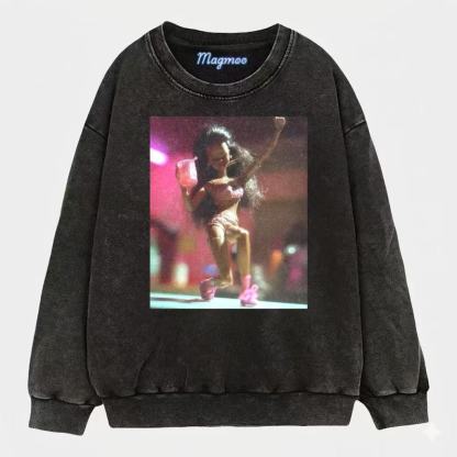 Funny Doll Face Girl Meme Shirt