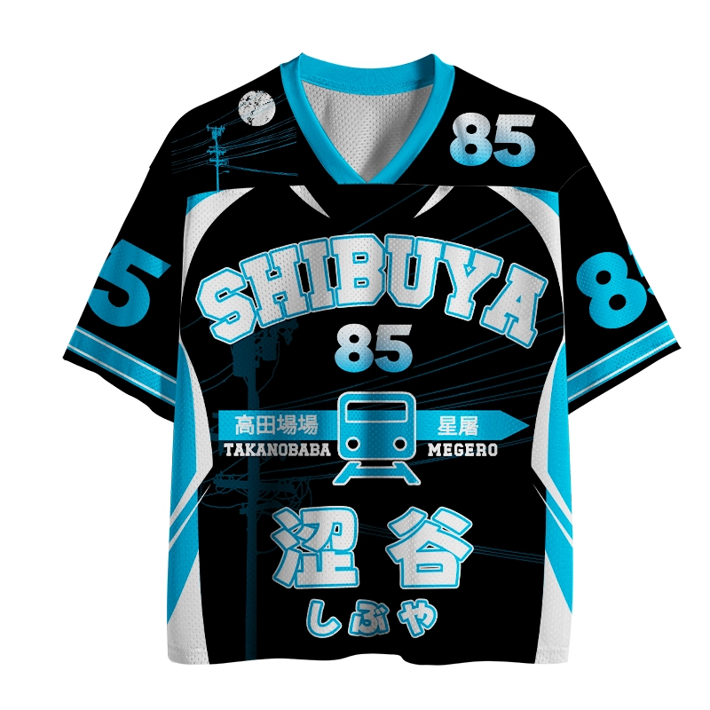 Magmoo Japan Shibuya Station Mesh Jersey-Magmoo