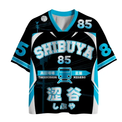 Magmoo Japan Shibuya Station Mesh Jersey-Magmoo