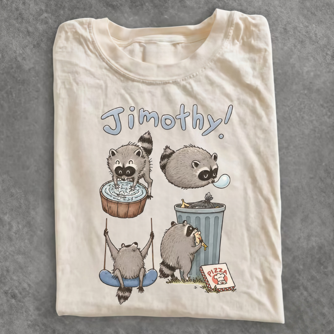 Magmoo Be A Jimothy Raccoon T-shirt