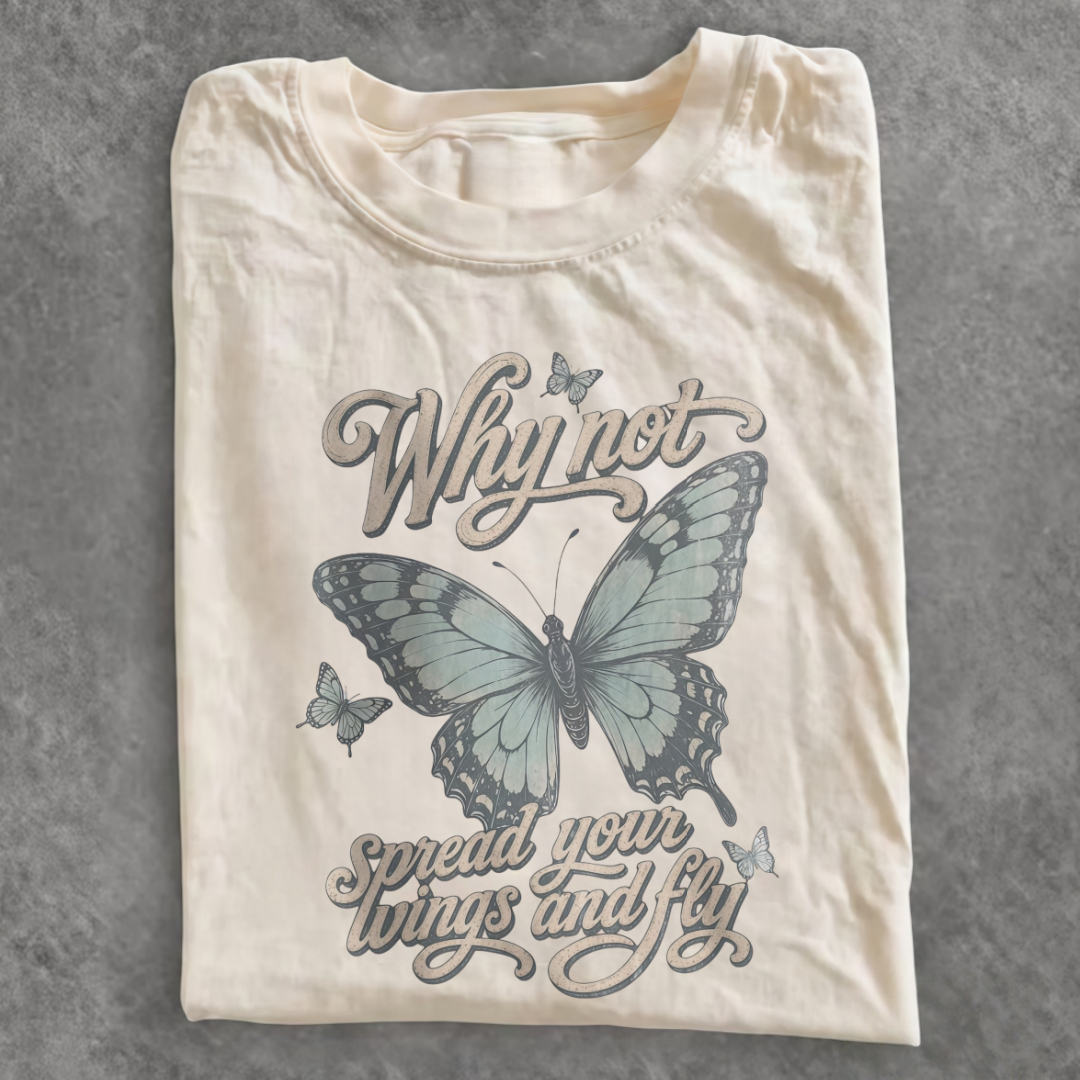 Magmoo Why Not Butterfly T-shirt