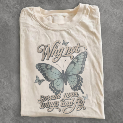 Magmoo Why Not Butterfly T-shirt