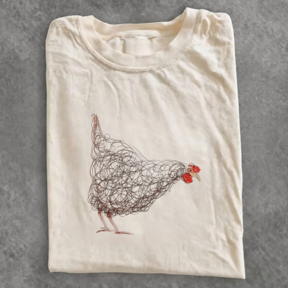 Magmoo Scribble Chicken T-shirt/ Sweatshirt/ Hoodie
