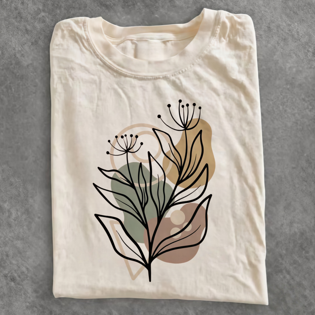 Magmoo Abstract Floral T-shirt