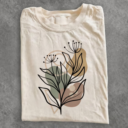 Magmoo Abstract Floral T-shirt