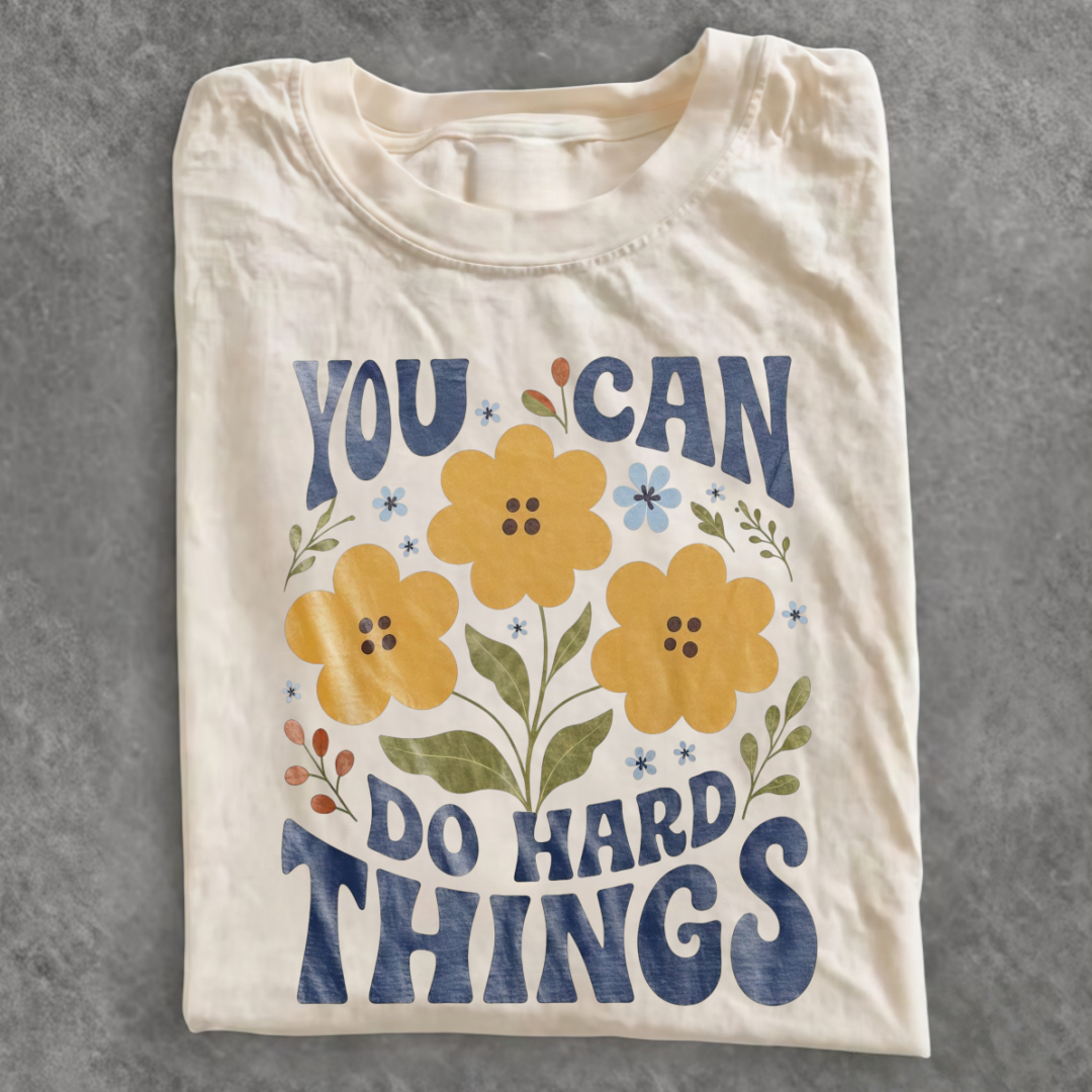 Magmoo Positive Encouragement Graphic T-shirt