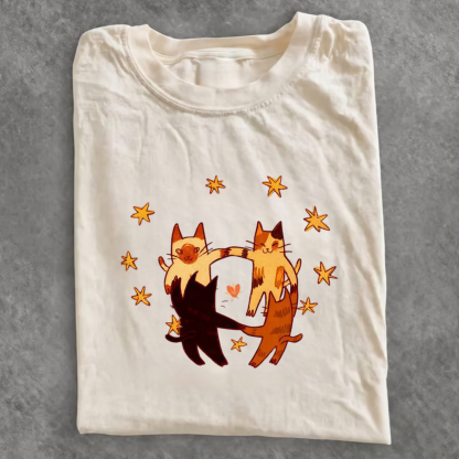 Magmoo Cute Dancing Cats T-shirt