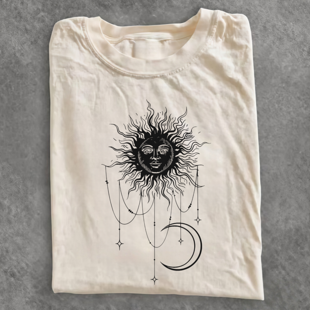 Magmoo Patricia Boho Sun And Moon T-shirt