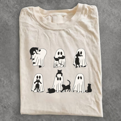 Magmoo Black Cat Ghost T-shirt