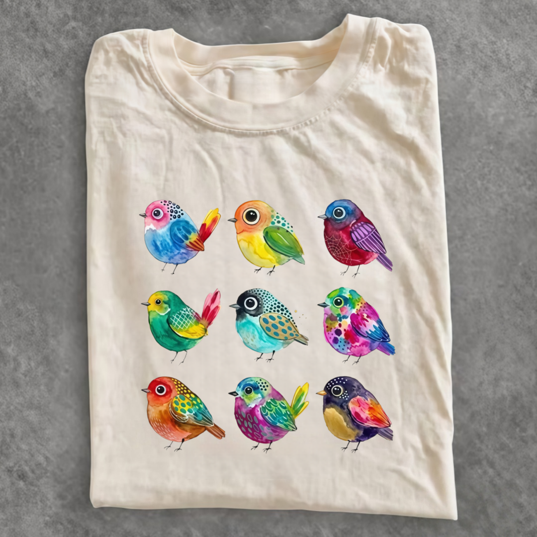 Magmoo Rainbow Bird Pack T-shirt