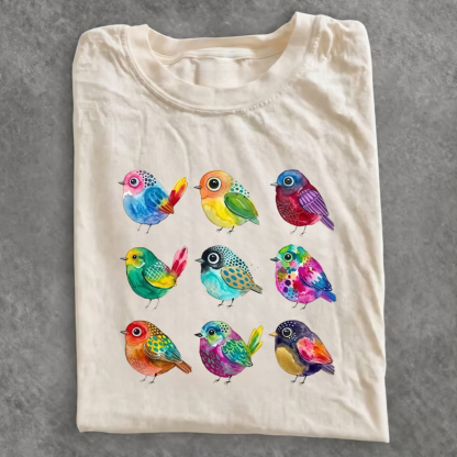 Magmoo Rainbow Bird Pack T-shirt