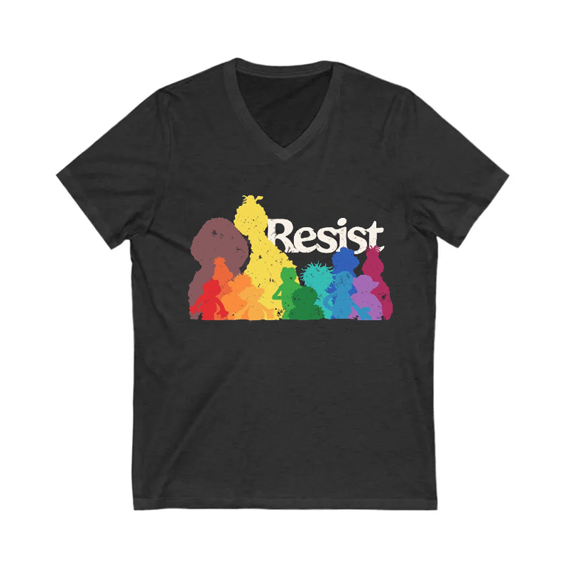 Resist V-neck-Magmoo