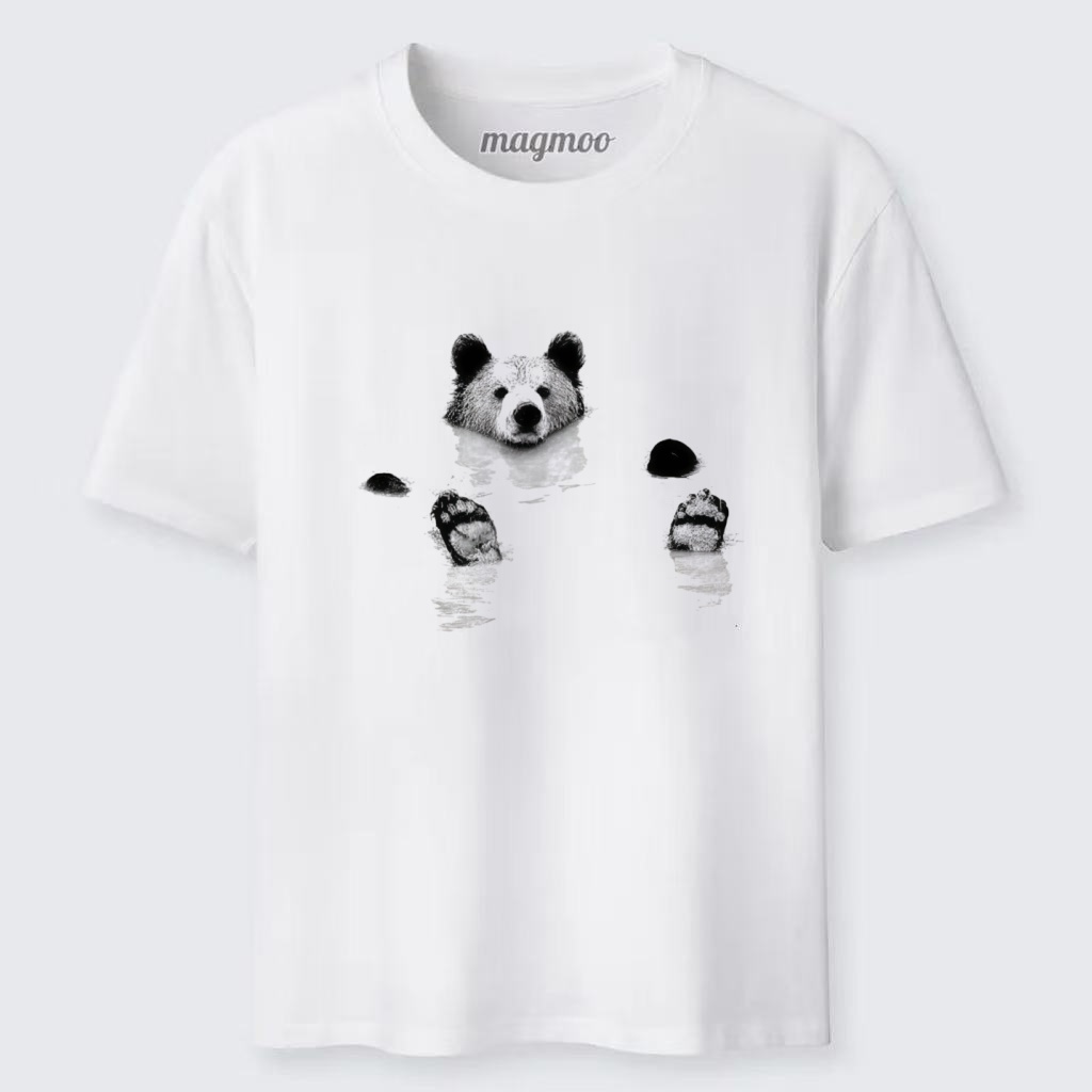 Magmoo Swimming Bear T-shirt