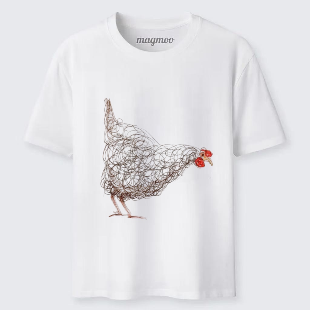 Magmoo Scribble Chicken T-shirt