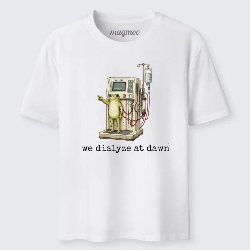 Magmoo Funny Dialysis Nurse T-shirt