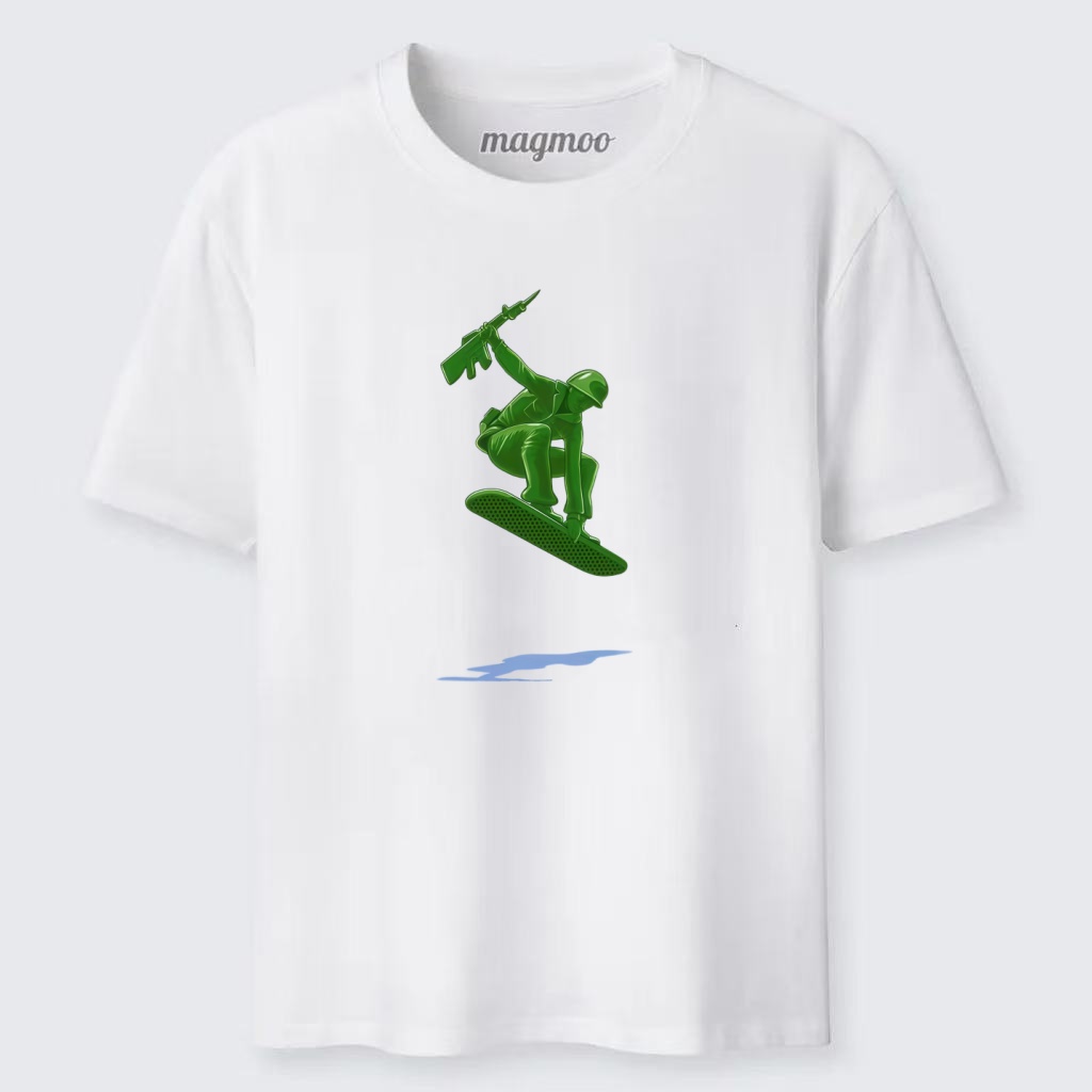 Magmoo Skate Army Man T-shirt