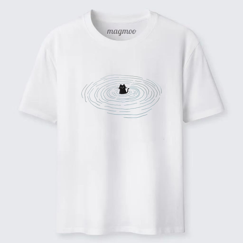 Magmoo Water Ring Kitty T-shirt