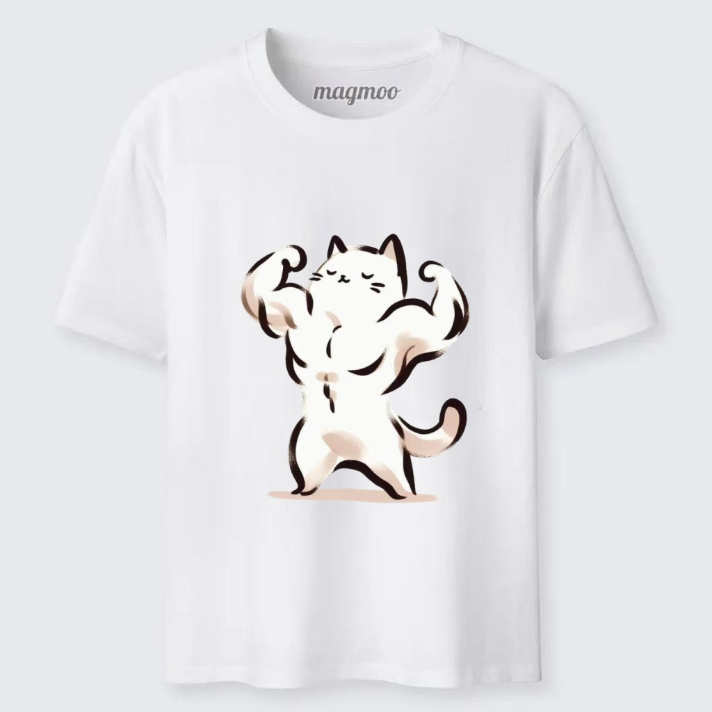 Magmoo Buff Cat T-shirt